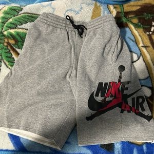 Nike Jordan Air Shorts in Smoke Grey/Multicolor (M)